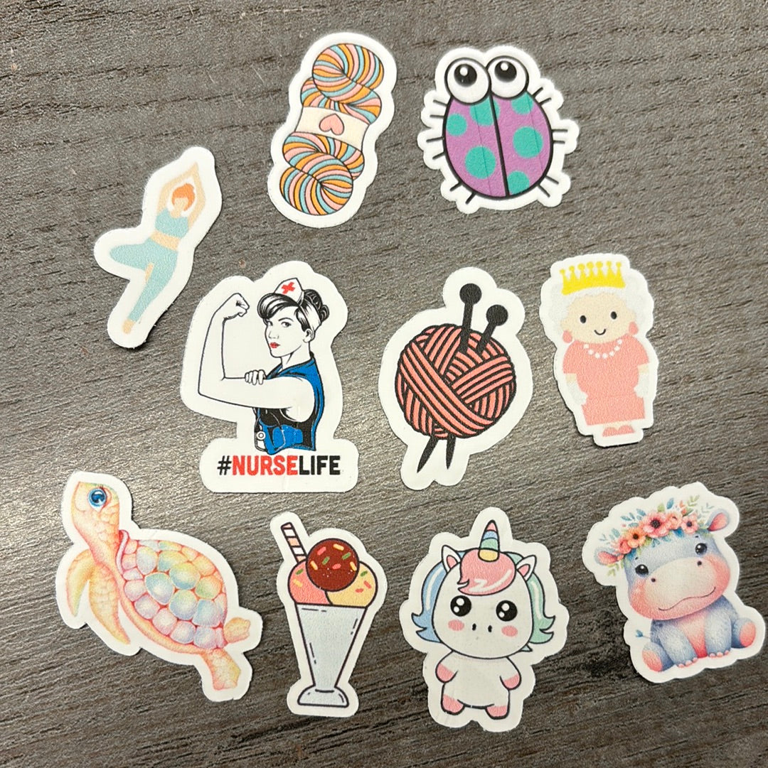 Third version alphabet stickers!