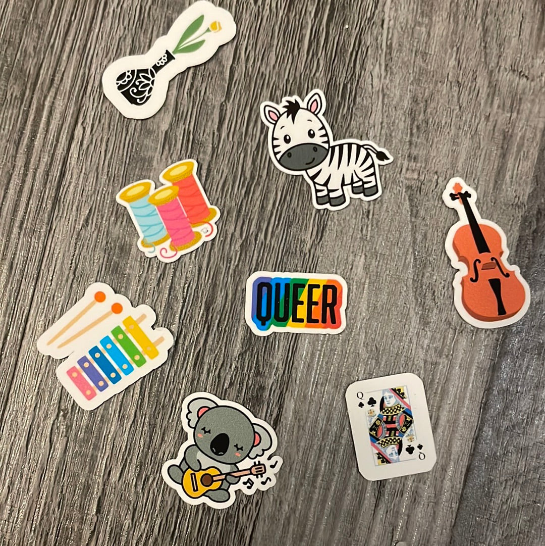 Alphabet TPC stickers!