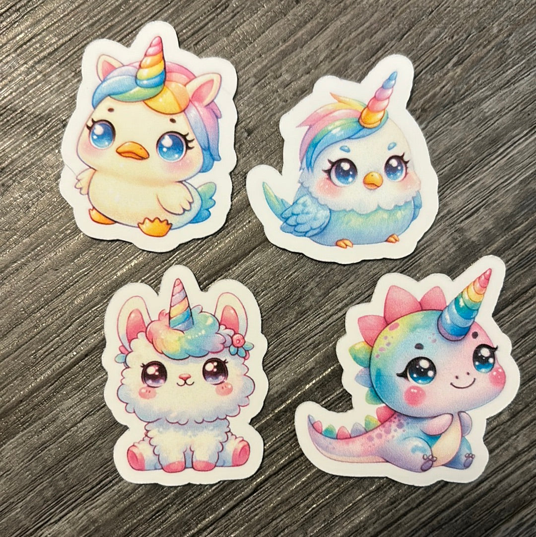 Unicorn animals! So cute!