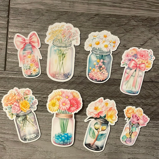 Beautiful watercolor flower bouquets!