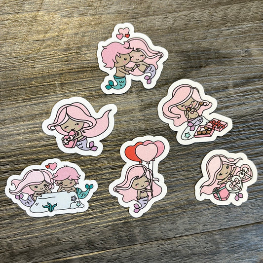 Valentine’s Day mermaids!!