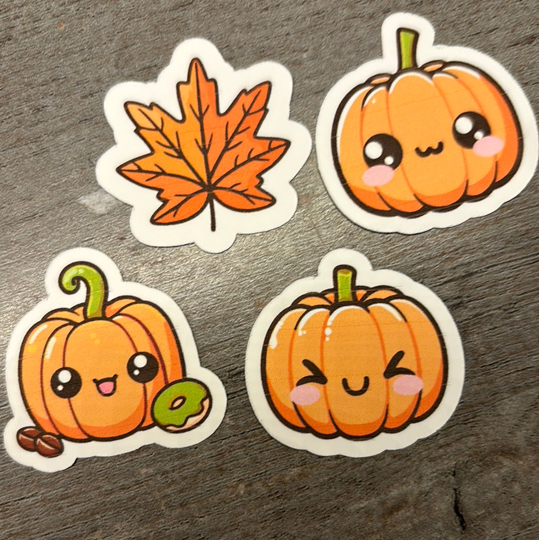 Fall cuteness - kawaii pumpkins!