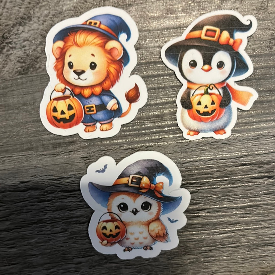 Halloween cutie animals!