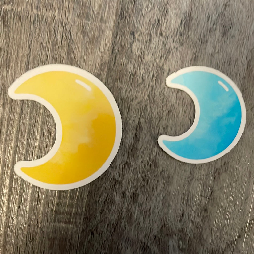 Watercolor MOONS!!