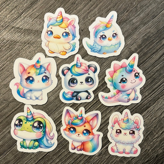 Unicorn animals! So cute!