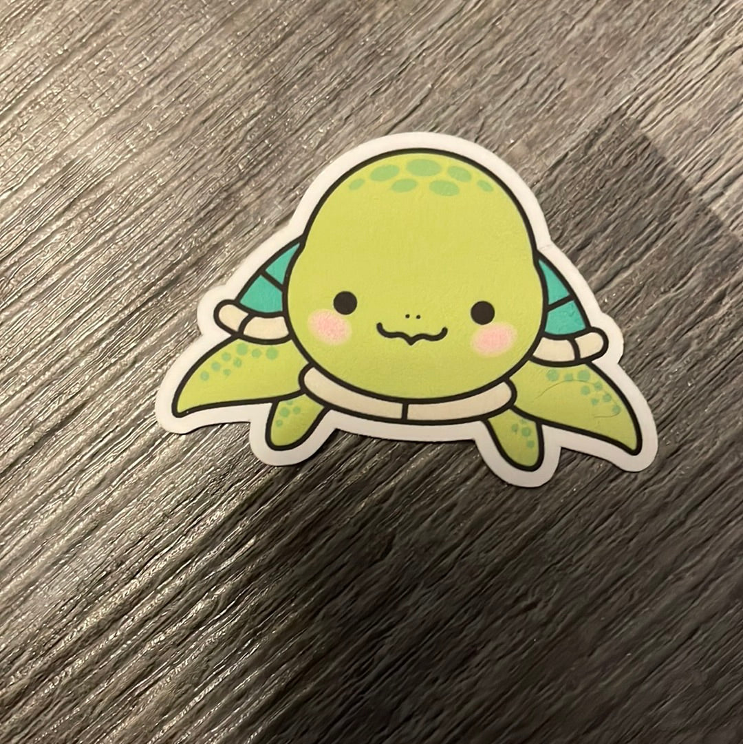 Cute kawaii turtles!