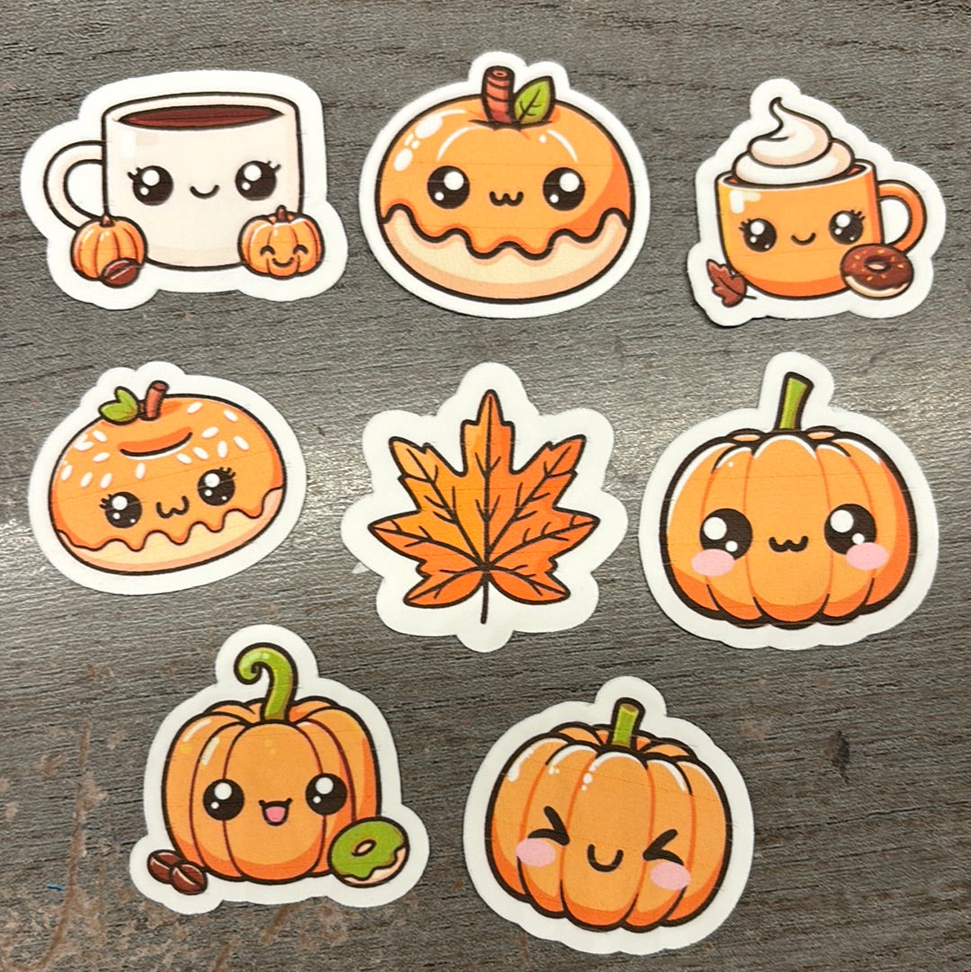 Fall cuteness - kawaii pumpkins!