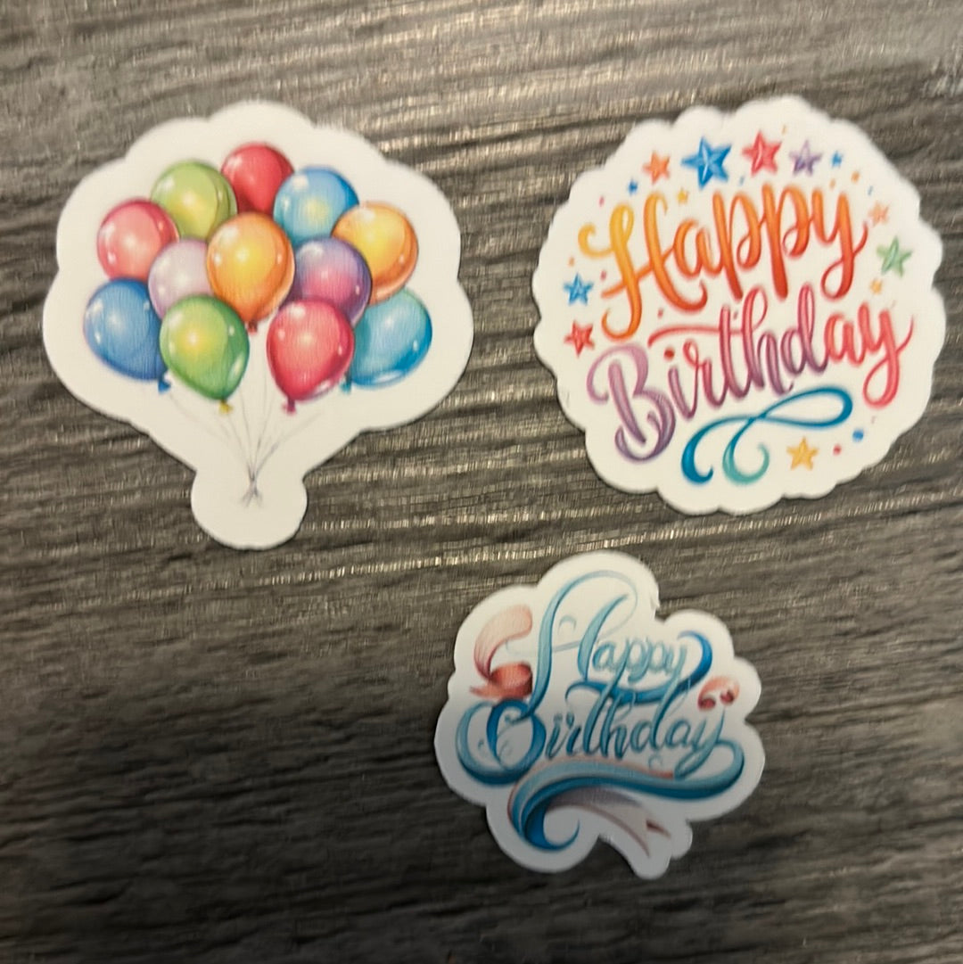 NEW birthday flakes!