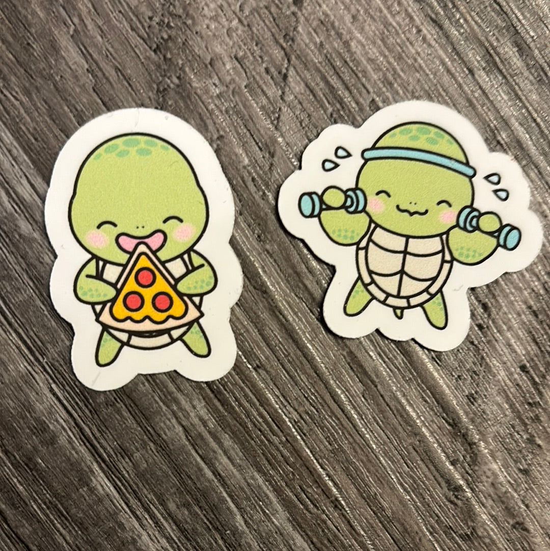 Kawaii busy turtles!!