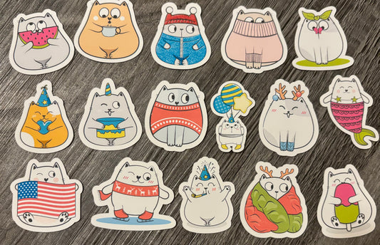 Cute fat cats