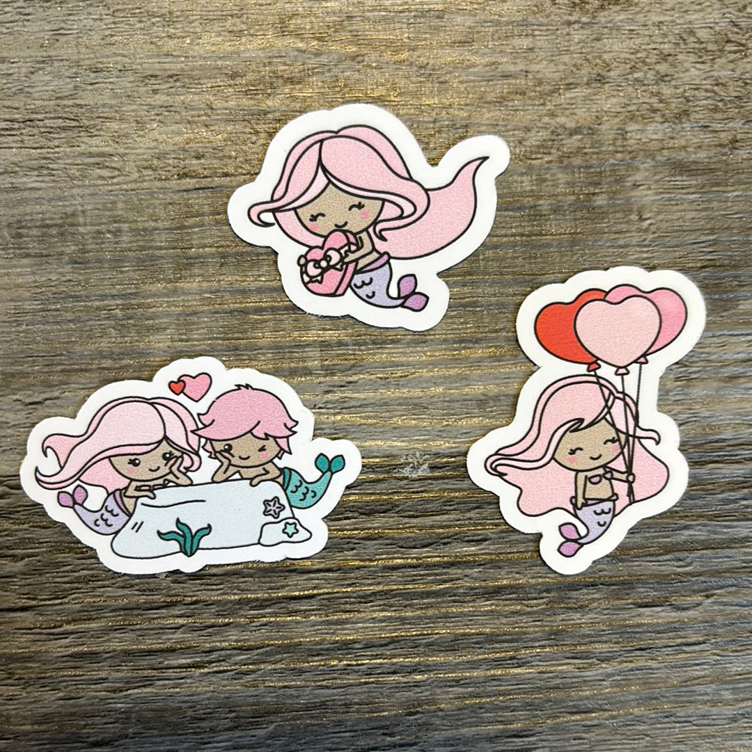 Valentine’s Day mermaids!!