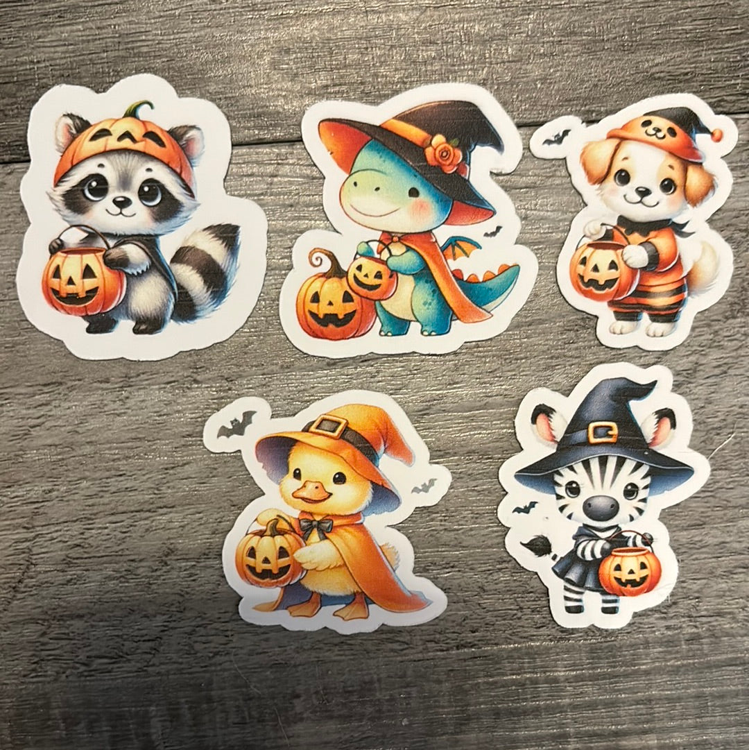 Halloween cutie animals!